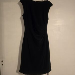 Elegant Navy Sleeveless Dress